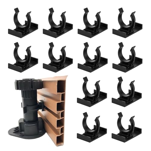 12 clips para zócalos de cocina, fijación para zócalos de cocina, conectores para zócalos de cocina, soporte para zócalos de cocina, soporte para pies de cocina de 26 – 28 mm