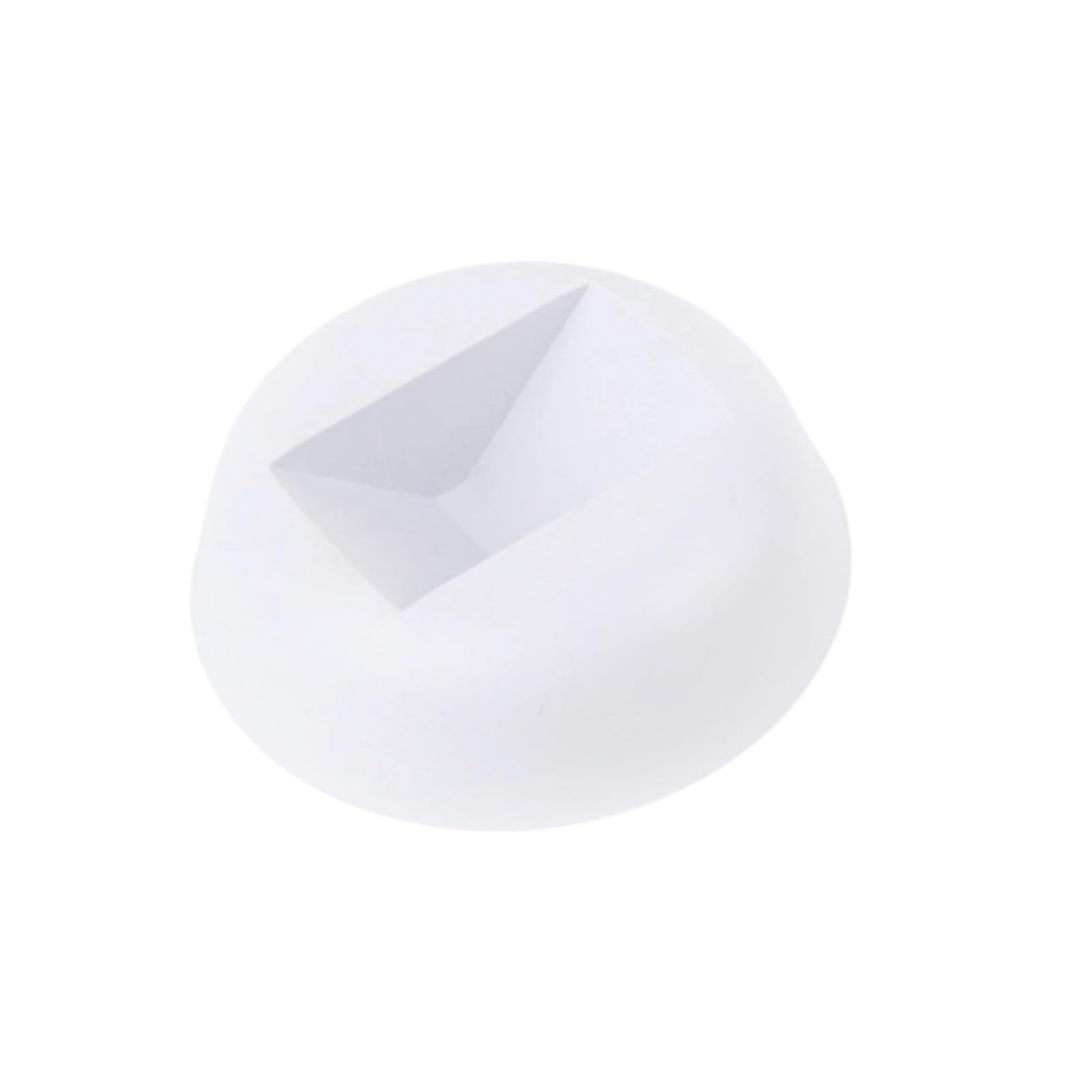 20pcs PE Film Jewelry Storage Box 3D Packaging Case Gemstone Free Stand Floating Frame Membrane Ring Earrings Necklace Display Holder For Earring Necklace Bracelet(White-5.5cm)