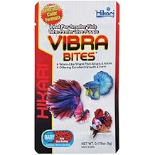 Hikari Vibra Bites Baby Tropical Fish Food, 0.18 oz