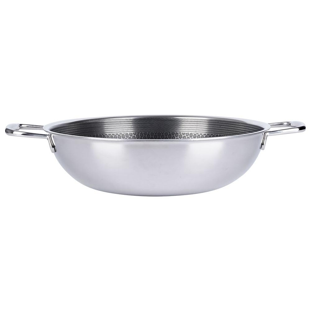 Orion Group Wok Patelnia Patelnia ze stali szlachetnej COOKCELL HYBRYD 28 cm