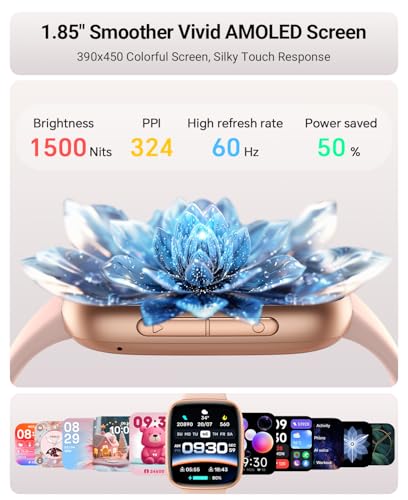 Smart Watch for Men/Women, 1.85" AMOLED Screen - image 3