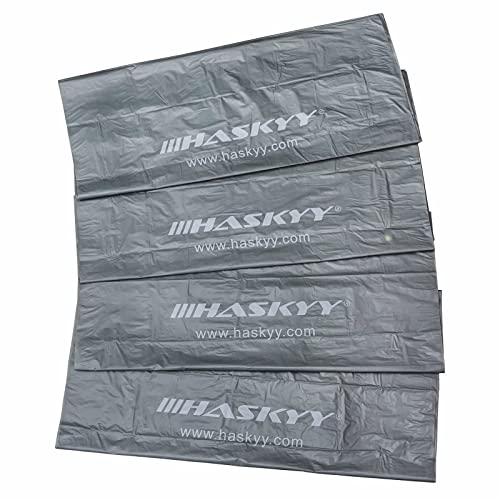HASKYY Set Reifentüten Reifentaschen 110x110cm XXL 4 TLG. bis 22\ Premium Reifen Schutzhülle Tüten Satz für Reifen Aufbewahrung, Transport und Lagerung - GRAU
