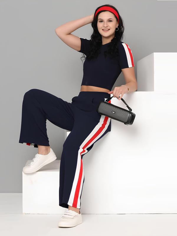 Image of DTR FASHION Women's Active Wear Stretchable Tracksuit | Yoga Wear Suit Set | Casual Wear Tracksuit