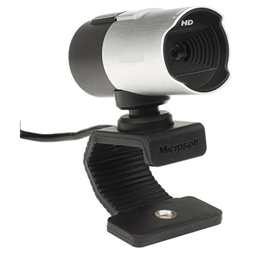 Microsoft 5WH-0002 LifeCam Studio webbkamera (Full HD, HD-klar), svart silver