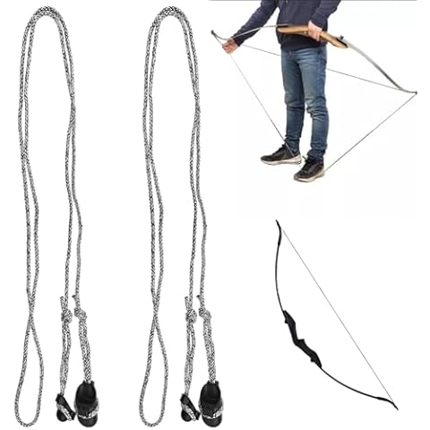 Capiant 2 Pack Archery Stringer, Bow Stringer Archery Bow String Tool, String Tool for Recurve Bow, Bow Limbsaver Stringer, for Recurve Bow Longbow Horse Bow Cover