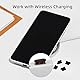 CHDZSW 12 Stück USB C Staubschutzstopfen mit Reinigungsbürste Silikon-Schutzkappen, Ladebuchse Schutz Type-C Abdeckung, Smartphone Zubehör, für iPhone Google Samsung Galaxy Xiaomi Motorola (Schwarz)