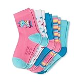 nahtlos braun bedeutung Normale Passform Schiesser Mädchen Kinder 5 Pack Socken Kids Strümpfe - Größe 19 bis 36