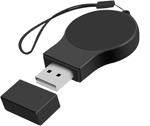 Cargador portátil Samsung Galaxy Watch 7 6 5 Cargador USB inalámbrico de viaje inalámbrico llavero para Samsung Galaxy Watch 7 Ultra 6 Classic 5 Pro