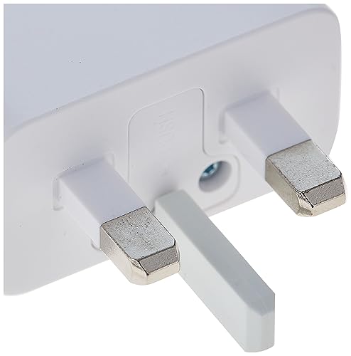 Cargador de 15W Samsung blanco con cable tipo C rápido para móviles Galaxy 6
