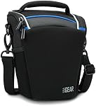 USA Gear Sac de boîtier de caméra imperméable avec protection contre la pluie pour DSLR Caméras - Sera compatible avec Canon EOS 1200D , 1100D , 700D , 100D / Nikon D7200 , D5500 , D3300 , D3200 / Sony , Samsung , Olympus , Pentax & Plus numérique SLR Caméras