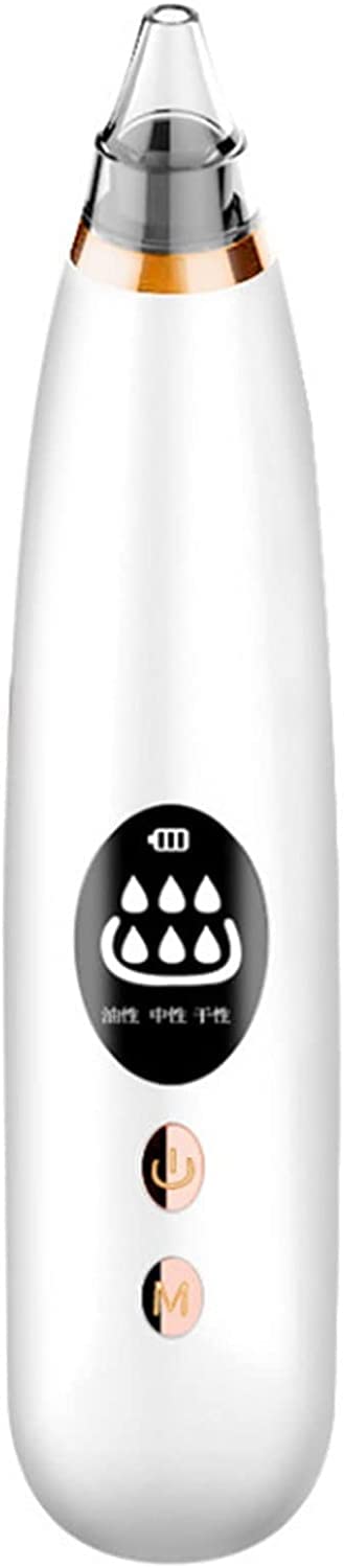 Vacú de poro de removedor de Blackhead, Herramienta de extracción de Cabeza Negra, 3 Kit de extractores de acné eléctrico de Limpieza de poros de succión con 4 sondas, for salón de Belleza