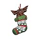 Nemesis Now Gremlins Mohawk im Strumpf zum Aufhängen, festlich, dekorativ, grün, 12 cm B5591T1 One Size