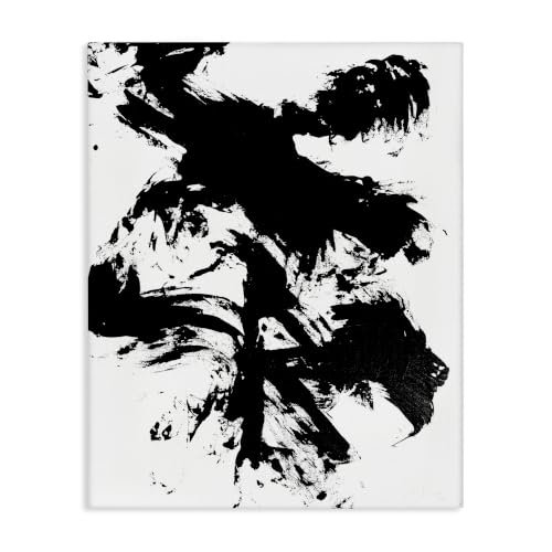 Stupell Industries Modern Silhouette Abstract, 24 x 30 Inch Canvas Wall Art