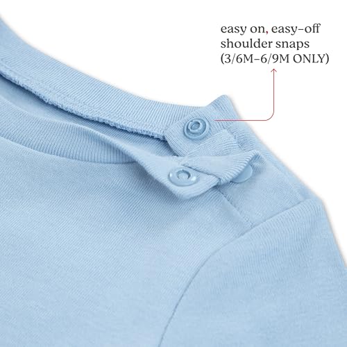 HUGGIES Unisex Baby 4-Pack Basic T-Shirt3