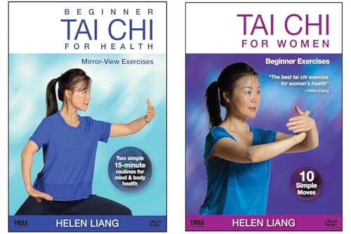 Bundle: Beginner Tai Chi Health DVD /Tai Chi for Women DVD (YMAA 2-DVD) Helen Liang **Tai Chi DVD Bestseller**Mirror View Tai Chi DVD for Beginners - Thumbnail 2