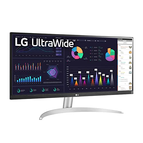 29WQ600 Monitor 29" UltraWide 21:9 LED IPS HDR 10, 2560x1080, 1ms, AMD FreeSync 100Hz, Audio Stereo 14W, HDMI 1.4 (HDCP 2.2),Display Port 1.4, USB-C, Flicker Safe, Bianco - Monitor - Immagine 8