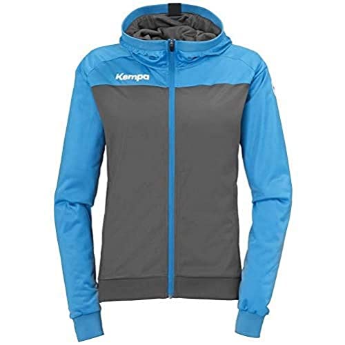 Chaqueta deportiva de balonmano Kempa Prime con capucha para mujer