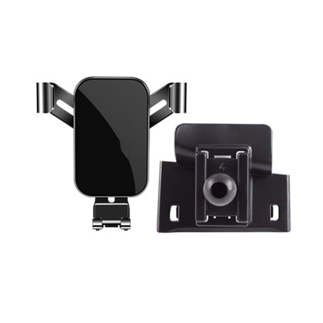 CAKERS Car phone holder,Compatible with Skoda Kodiaq GT 2017–2021,Auto Parts,black