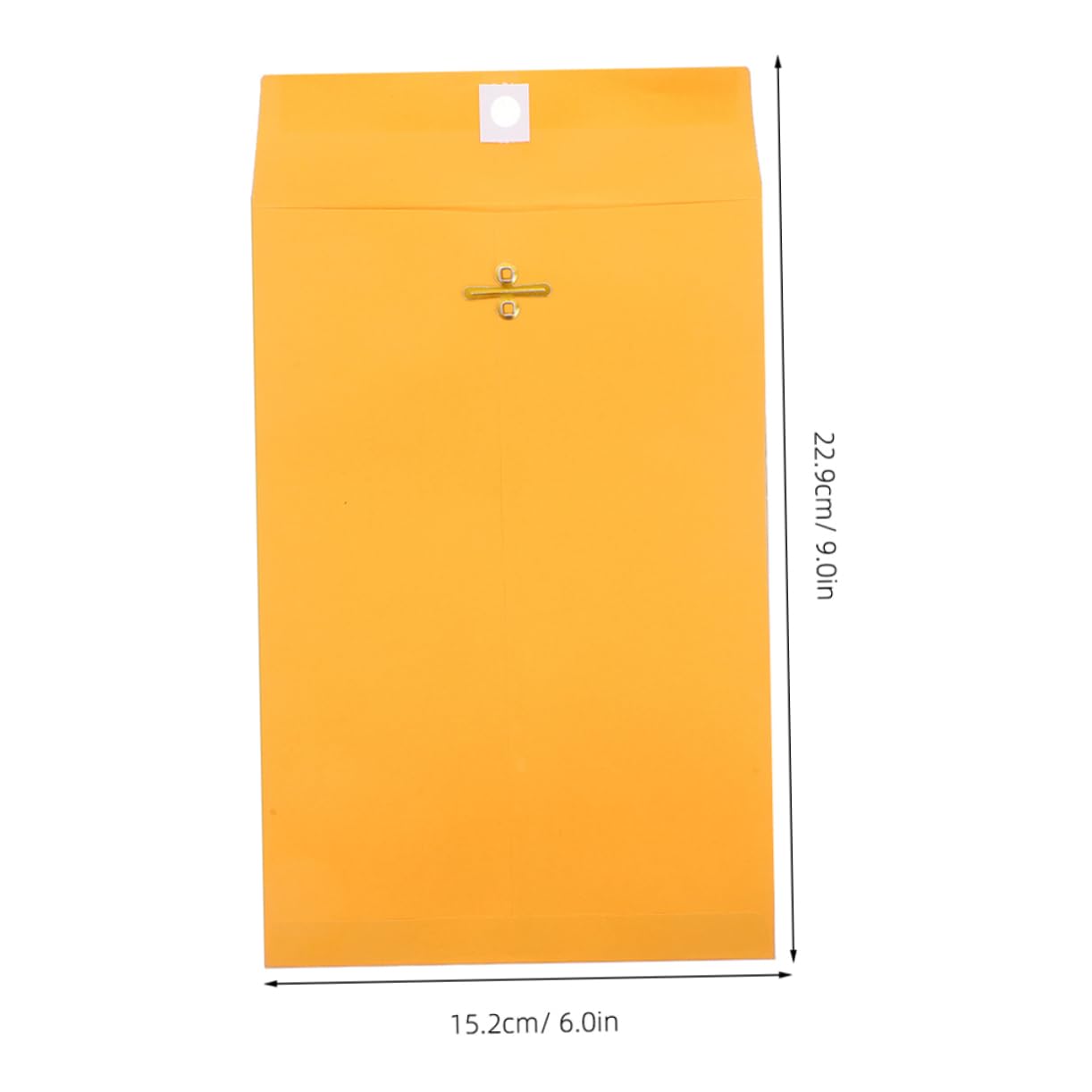 SHOWERORO Sobres de Papel Kraft Resistentes con Cierre de Presión 100 Unidades Tamaño Carta para Almacenamiento de Documentos Y Envío por Correo