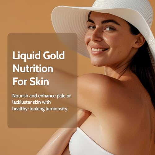 Fake Bake Bronzy Babe Body Glow Face & Body Tinted Moisturizer Lotion, Highlighter, Makeup & Moisturizing Skincare Healthy Color Boost from Plants & Vitamins - For All Skin Tones, Women & Men - 2oz