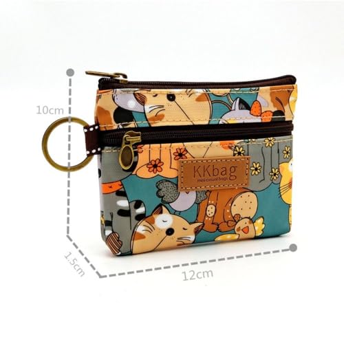 Animals Wallet Cartoon Small Storage Bag Cute Key Money Card Holder Pouch Women(K)2