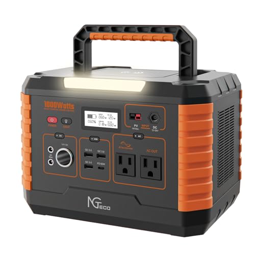 次*配様 NGTeco ポータブル電源1000W 蓄電池999Wh/270000 4171oLjRW5L.jpg