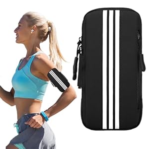 Ritte Sportarmband Joggen Schwarz 6,5 Zoll