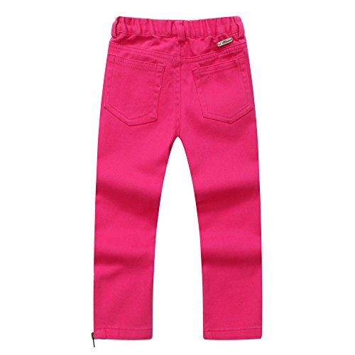 Richie House Big Girls' Bright Colored Denim Pants2