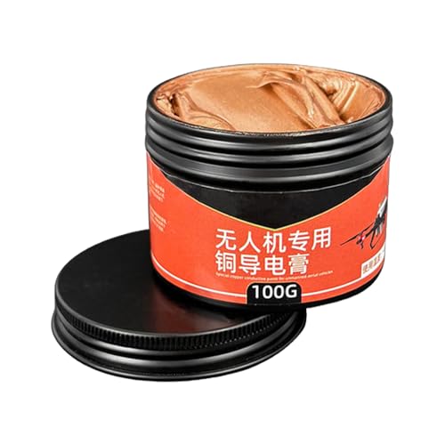 Grasso Conduttivo al Rame,Lubrificante Pastiglie Freni 100g | Lubrificante Conduttivo Per Installazione Cuscinetti Attrezzature Automotive