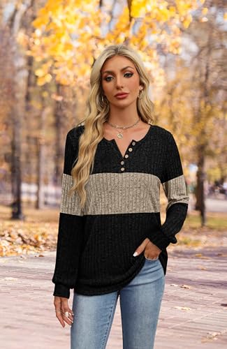 Image of XIEERDUO Sweater for Women Winter Clothing Long Sleeve Shirts Fall Fashion Must Haves Comfiest Airport Outfits Trendy