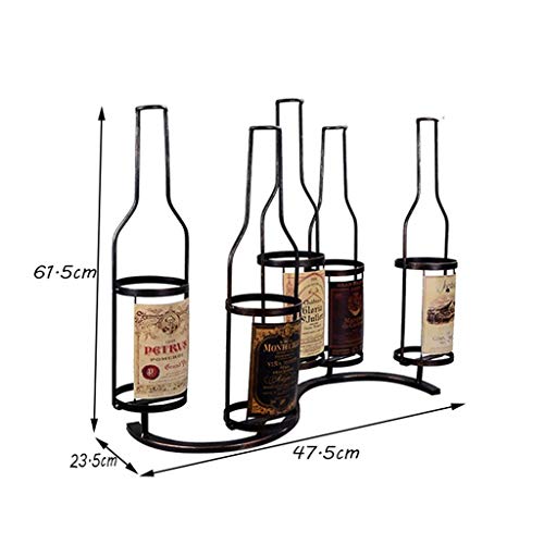 Soporte para botellas de vino para pared miniatura 2
