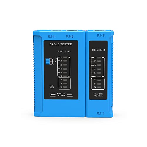RJ45 Ethernet Cable LAN Tester Network Cable Tester Tools RJ11 RJ12 RJ45 CAT5 CAT6 UTP Multifunction Networking Tool Instrument