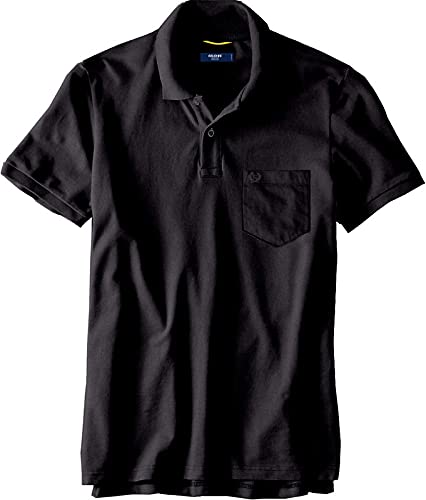 Image of Celsius Men's Half Sleeve Classic Solid Pique Polo with Pocket