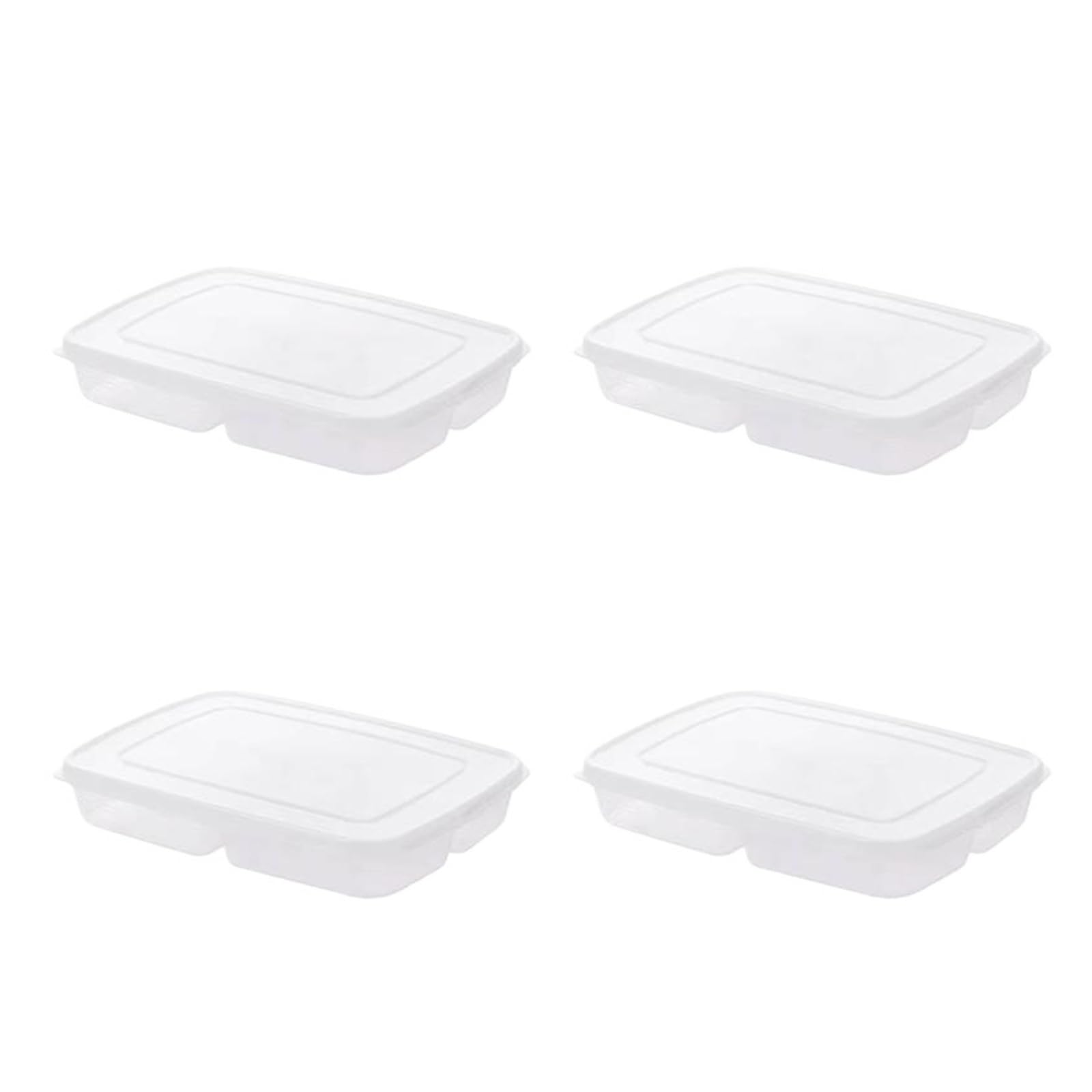 Generico Contenitore for la conservazione della carne nel frigorifero | Disponibili in set da 2 o 4 pezzi for pasti refrigerati e conservazione della carne(4pcs)