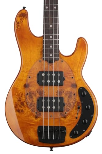 Sterling By Music Man StingRay RAY34HH Bass Guitar - Amber