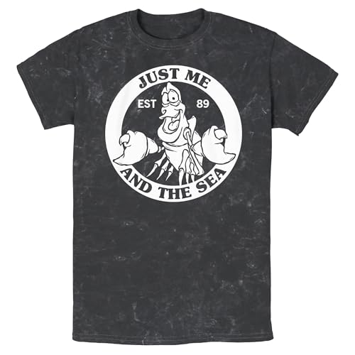 T-shirt Disney Princess noir pour éviter les looks basiques homme taille L