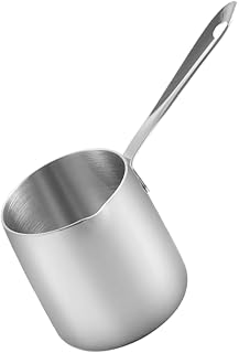 Sauce Pan Milk Boiler Stainless Steel Pots Oil Heating Pan Precision Pouring