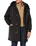 Long Coat Armani Exchange Mens Trench Jacket, Black, XS