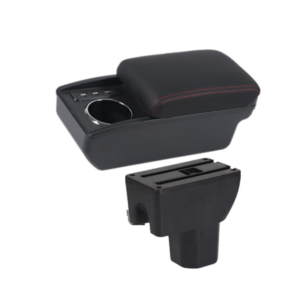 Yulegudi M1 Red Line 3Usb Car Armrests For Suzuki For Splash Car Armrest Box