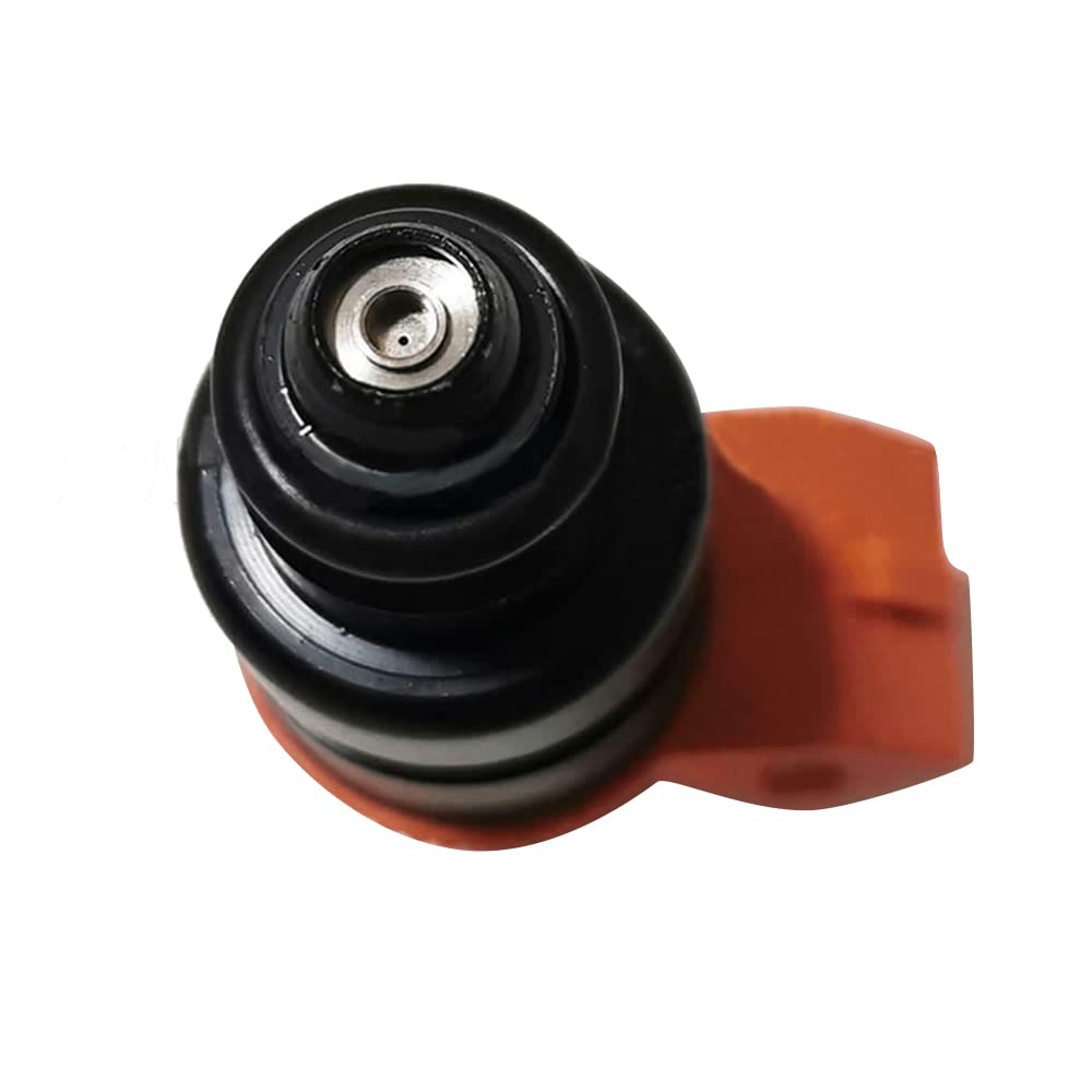 Riloer 3pcs Iniettori Carburante Motore Sostituire Accessori, Compatibile con C-HEVROLET M-ATIZ 2011-2015 P-ONTIAC M-ATIZ 2004-2010, 96620255 96518620 ADG02801, Nero + Arancione