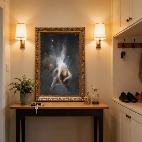 Impression sur toile Falling Star cadre à suspendre déco murale bureau - 5