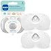 MAM Breastfeeding Nipple Shields with Sterilizing Storage Case, Size 1 Small 17mm, 2Count, 17 mm, Clear