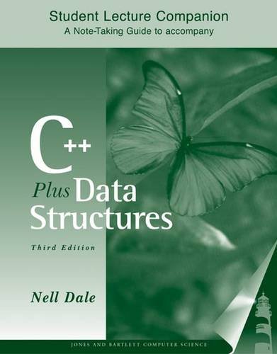 Amazon.com: C++ Plus Data Structures: Student Lecture Companion ...