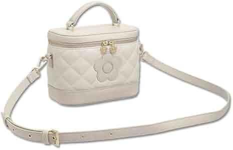 Amazon | [マリークワント] デイジーパッチキルトバニティ 2WAY