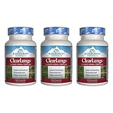 Ridgecrest Herbal Clearlungs Classic Red Label - 60 Vegan Capsules (3 Pack)