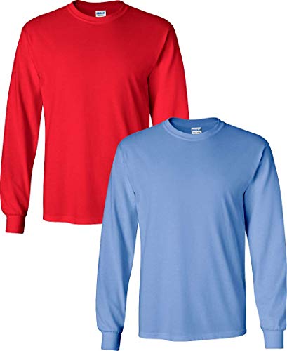 Image of Gildan Men's Ultra Cotton Long Sleeve T-shirt, Style G2400