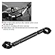 Motorrad Ausgleichsstange 22mm Unifür Versal Motorrad Lenker Querlenker Balance Lenker Querlenker Motorrad Zubehör Aluminiumlegierung(schwarz)