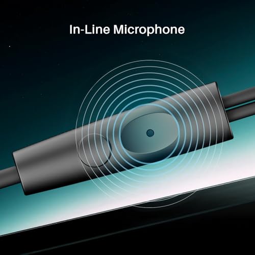 Image of Boat Bassheads 300C Wired Earphones,Type-C Jack, 10mm Drivers, Signature Sound, in-Line Microphone, Integrated Controls, Voice Assistant & 120cm Cable (Active Black)