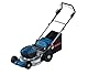 Bosch Professional 18V System Akku-Rasenmäher GRA 18V2-46 (Schnittbreite: 46 cm, 6-stufige Höheneinstellung, 60-Liter-Textil-Grasfangkorb, inkl. 2 x Isolierschlüssel, Mulcher)