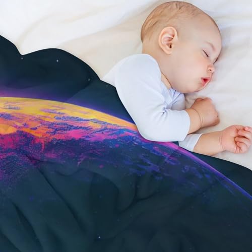 Couverture polaire neon astronaute pour en finir avec les frissons sur votre canape - 5